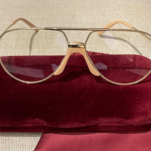 SOLD BNWT Ladies Gucci Eyeglasses Aviator-style- - Picture 2 of 16